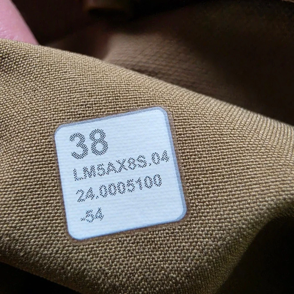 Lululemon Mens Commission Pant Slim Brown Tan Chino Size 38 x 32
